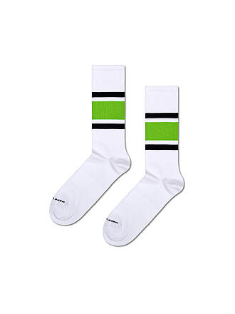 HAPPY SOCKS | Herren Socken SIMPLE STRIPE 41-46 white