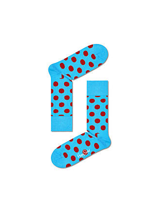 HAPPY SOCKS | Herren Socken BIG DOT light blue