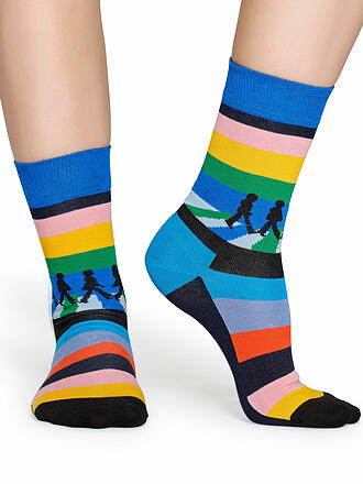 HAPPY SOCKS | Herren Socken BEATLES LEGEND CROSSING 41-46 blue