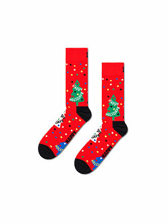 HAPPY SOCKS | Herren Socken HOLIDAYS 41-46 red