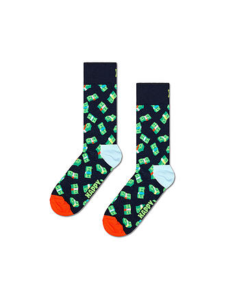 HAPPY SOCKS | Herren Socken MONEY MONEY 41-46 navy