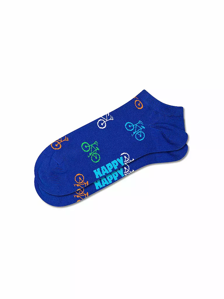 HAPPY SOCKS | Damen Sneaker Socken BIKE 36-40 blue | blau