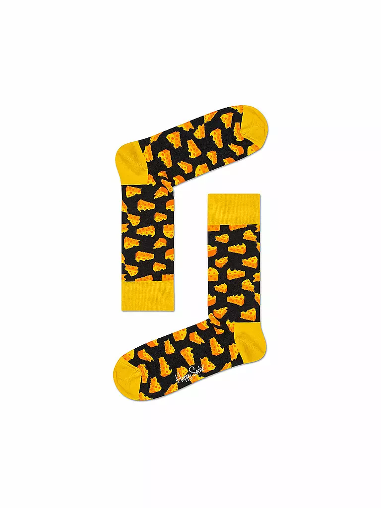 HAPPY SOCKS | Damen-Socken "Cheese" 36-40 | bunt