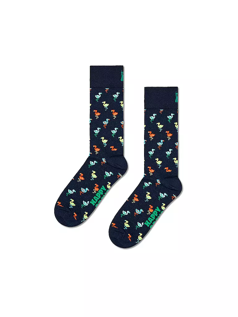 HAPPY SOCKS | Herren Socken FLAMINGO 41-46 navy | dunkelblau