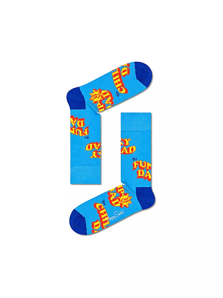 HAPPY SOCKS | Herren Socken NUMBER ONE DAD 41-46 light blue | blau