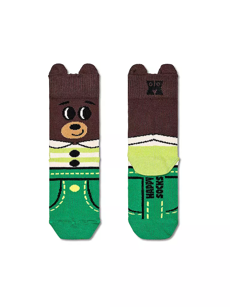 HAPPY SOCKS | Kinder Socken BEAR brown | braun