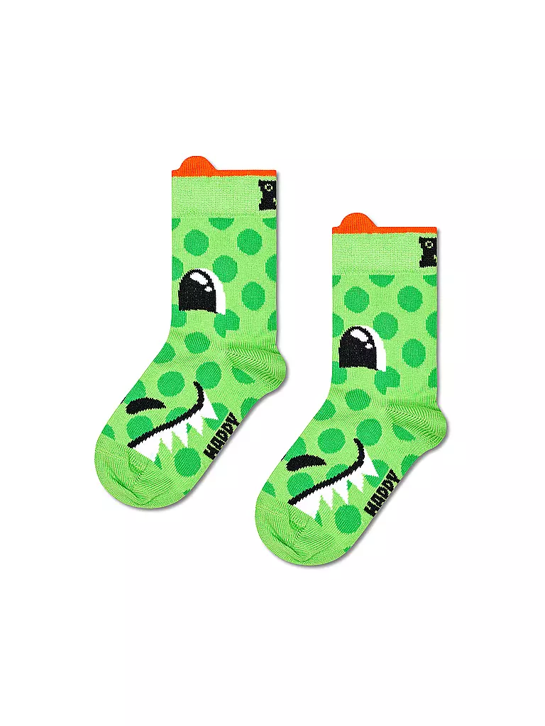 HAPPY SOCKS | Kinder Socken DRAGON green | grün