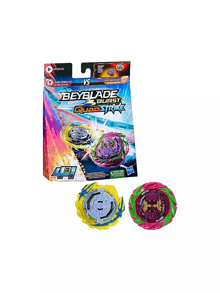 HASBRO | Beyblade Burst QuadStrike Doppelpack | keine Farbe