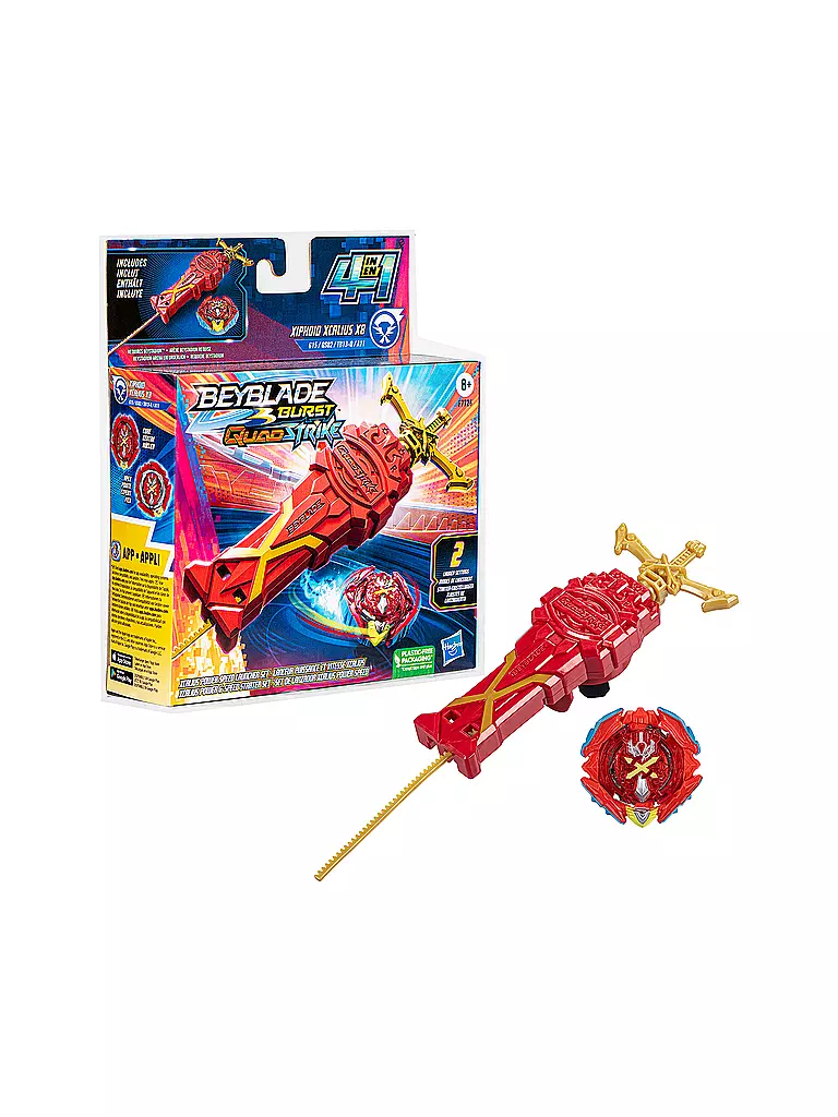 HASBRO | Beyblade Burst QuadStrike Xcalius Power Speed Starter Pack | keine Farbe