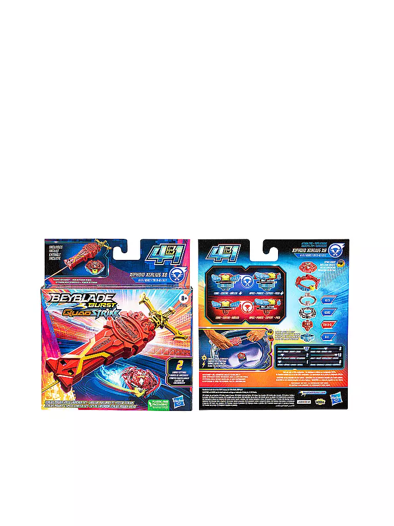 HASBRO | Beyblade Burst QuadStrike Xcalius Power Speed Starter Pack | keine Farbe