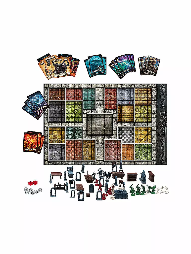 HASBRO | Brettspiel - HeroQuest Basisspiel | keine Farbe