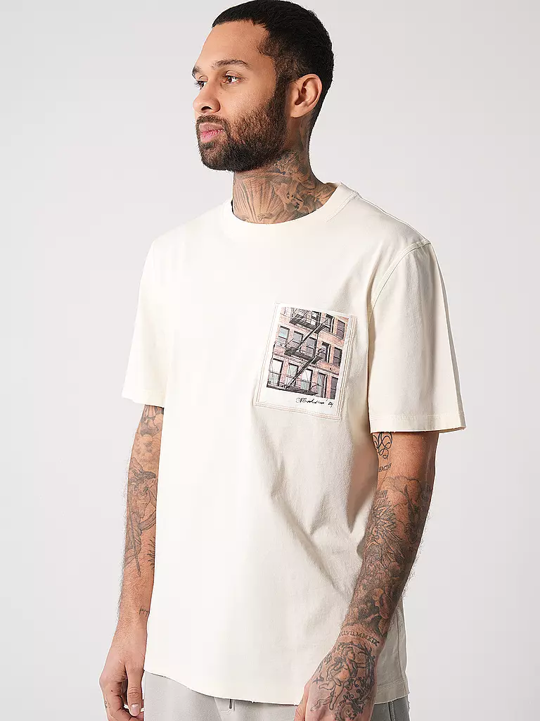 HELMUT LANG | T-Shirt  | weiss