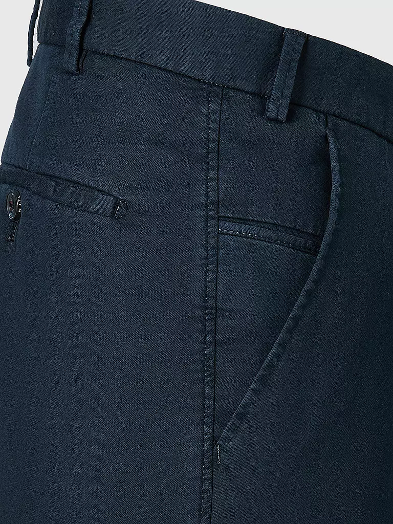 HILTL | Chino Slim Fit TOURIST 2.0 | dunkelblau