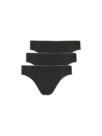 HUBER | Slip 3er Pkg Just Comfort Schwarz