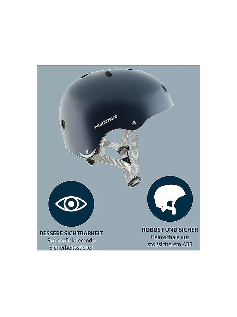 HUDORA | Skaterhelm midnight 56-60 | keine Farbe