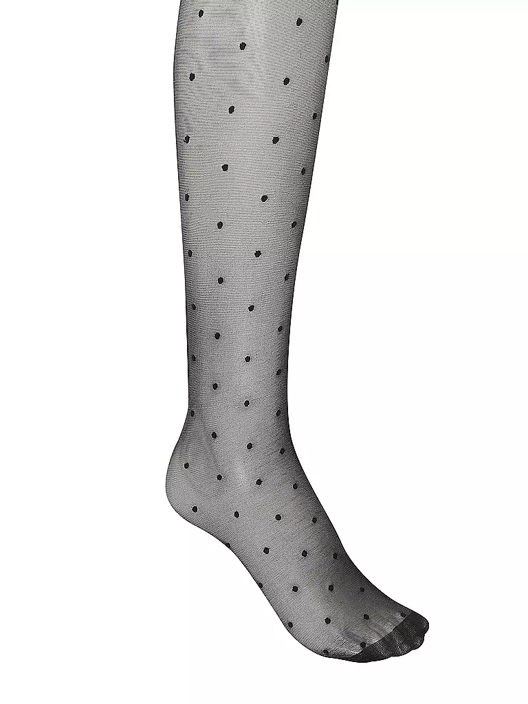 HUDSON | Strumpfhose DOTS 20 | schwarz