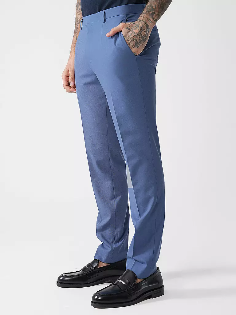 HUGO | Anzughose Extra Slim Fit | blau