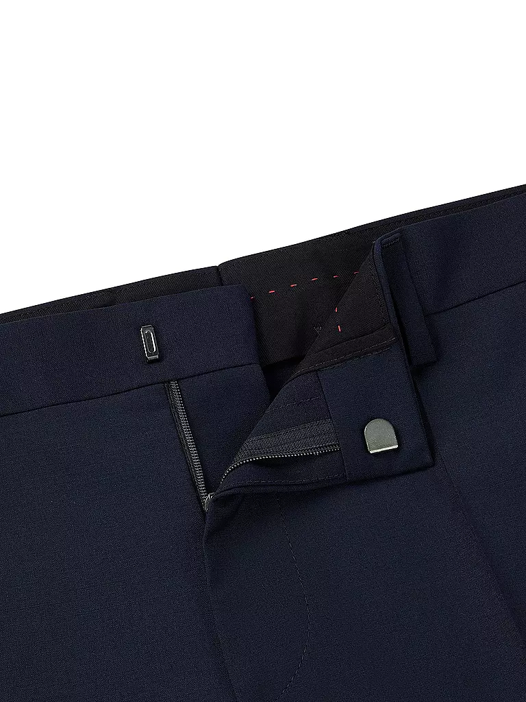 HUGO | Anzughose Slim Fit | schwarz