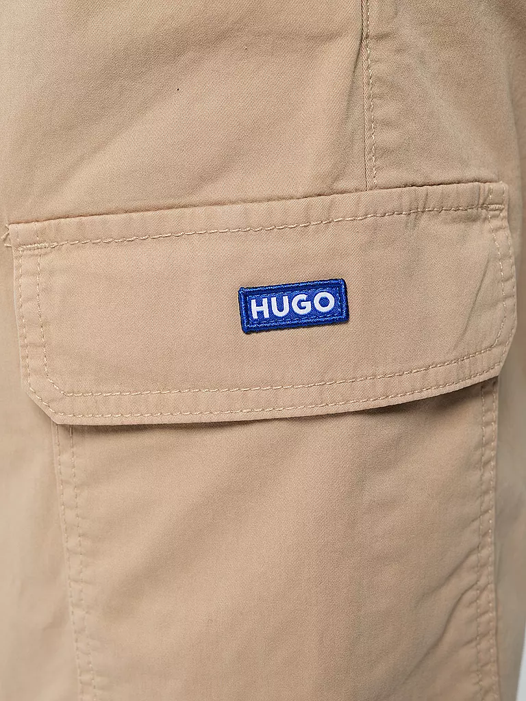 HUGO | Cargohose Relaxed Fit HISUNE-1-D_B | olive