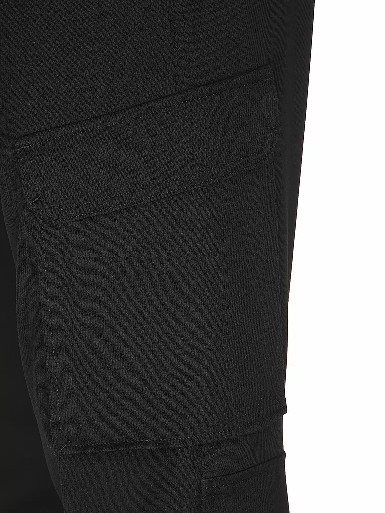 HUGO | Cargohose Slim Fit GLAVIN241 | schwarz