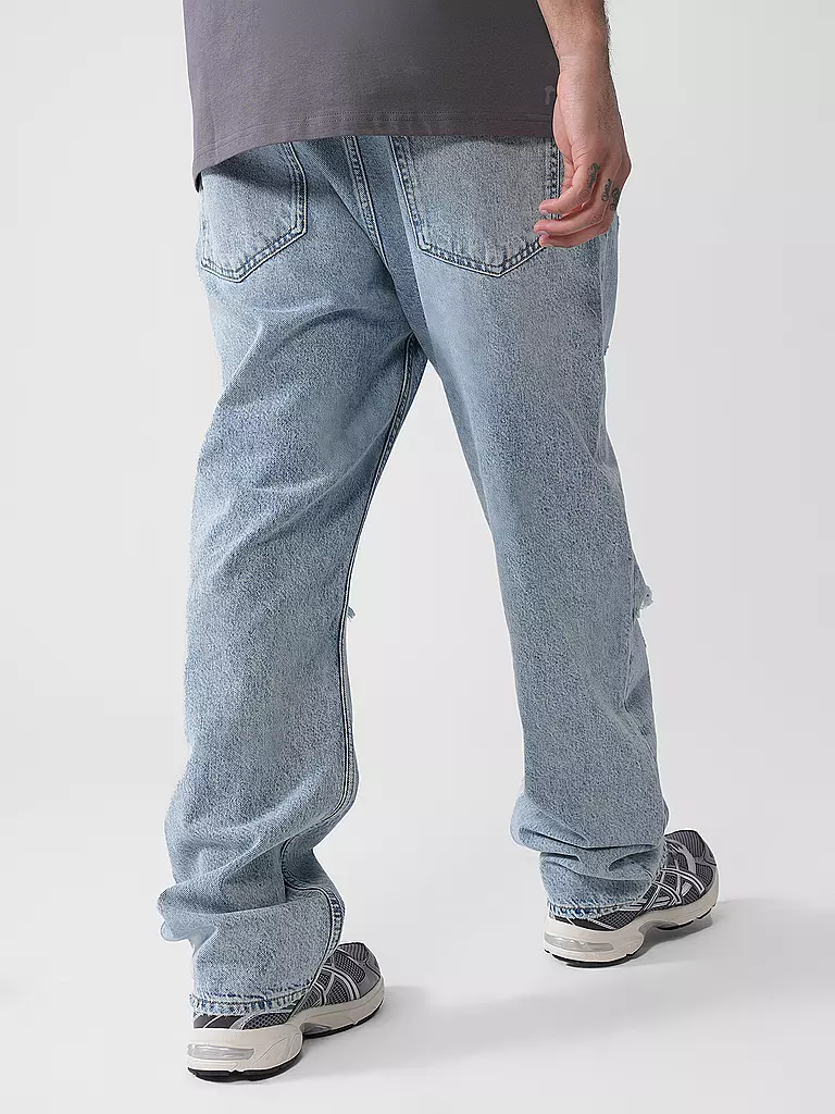 HUGO | Jeans Baggy Fit NATE | hellblau