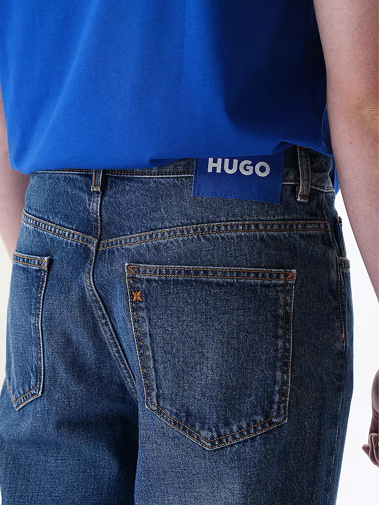 HUGO | Jeans Baggy NATE  | dunkelblau