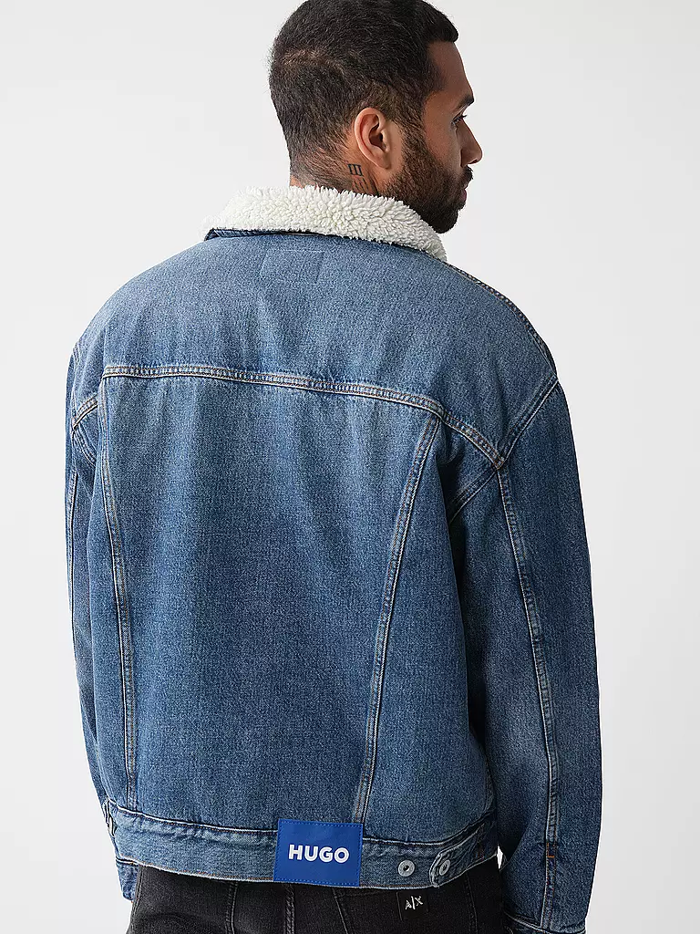 HUGO | Jeansjacke DEX | blau