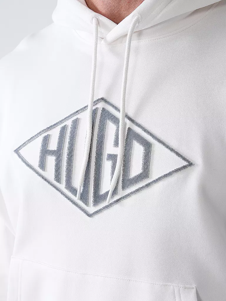 HUGO | Kapuzensweater - Hoodie Dacorolo | weiss