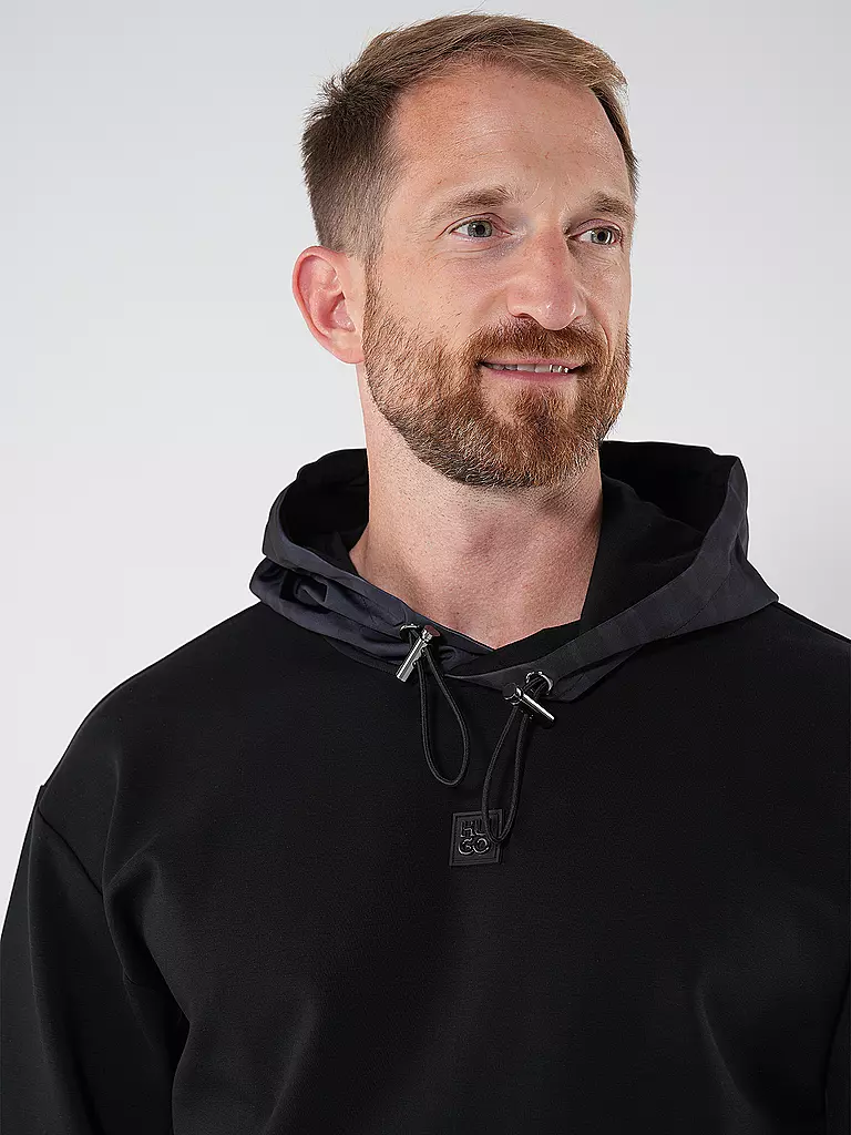 HUGO | Kapuzensweater - Hoodie DITCHENO | schwarz