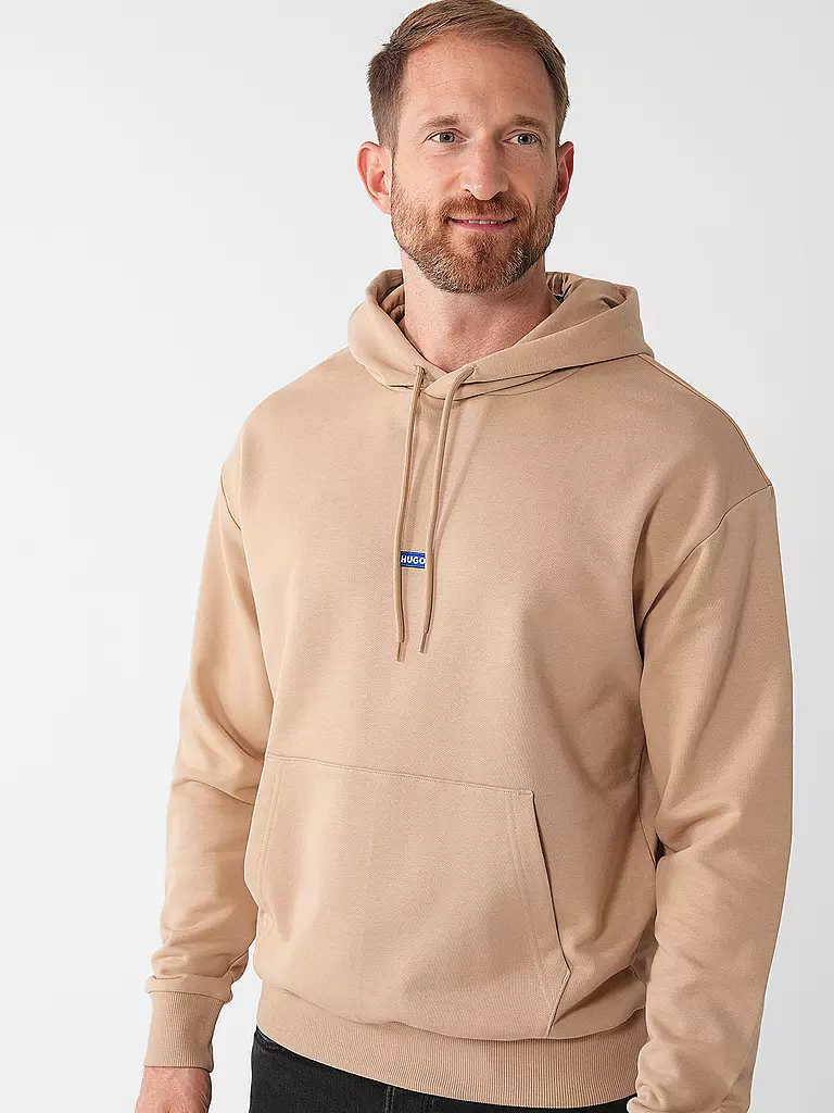 HUGO | Kapuzensweater - Hoodie NALONSO | beige