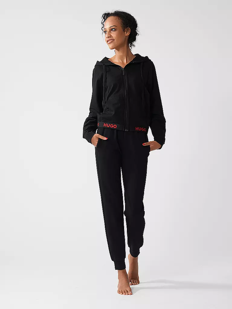 HUGO | Loungewear Hose SPORTY | schwarz