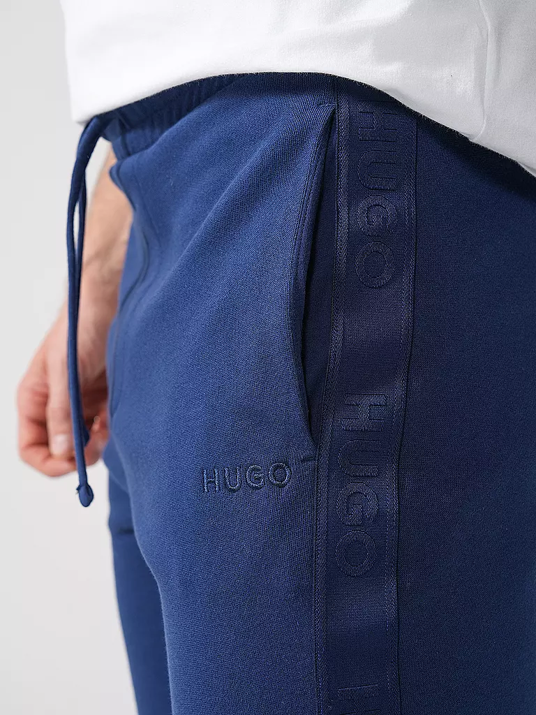 HUGO | Loungewear Hose | dunkelblau