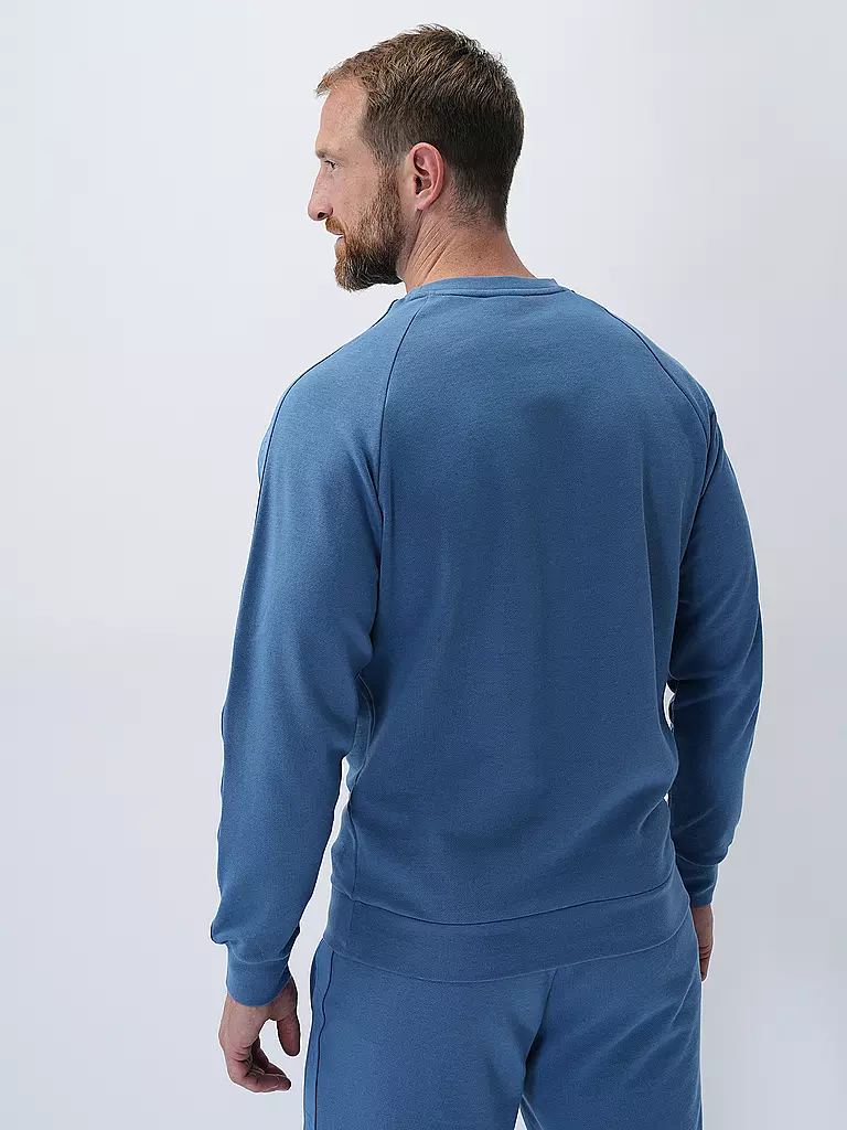 HUGO | Loungewear Pullover | blau