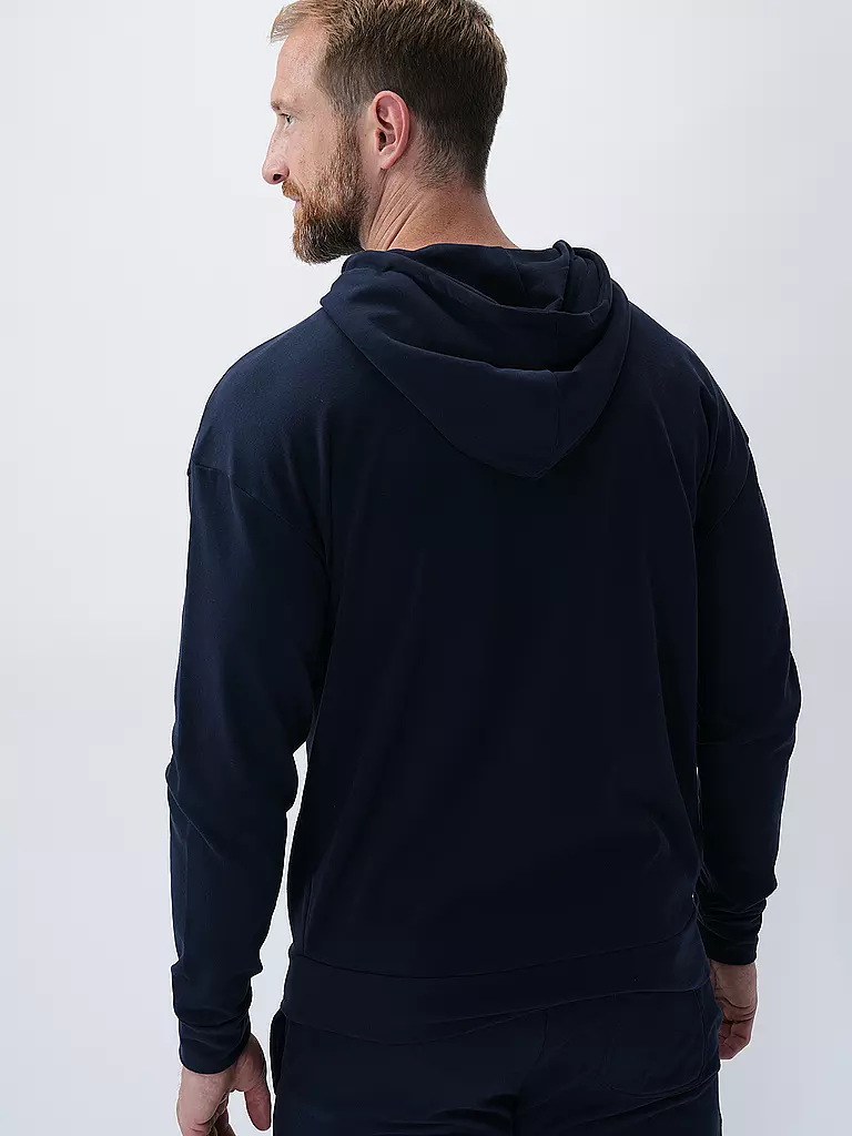 HUGO | Loungewear Sweatjacke  | blau