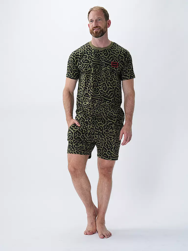 HUGO | Loungewear T-Shirt | olive