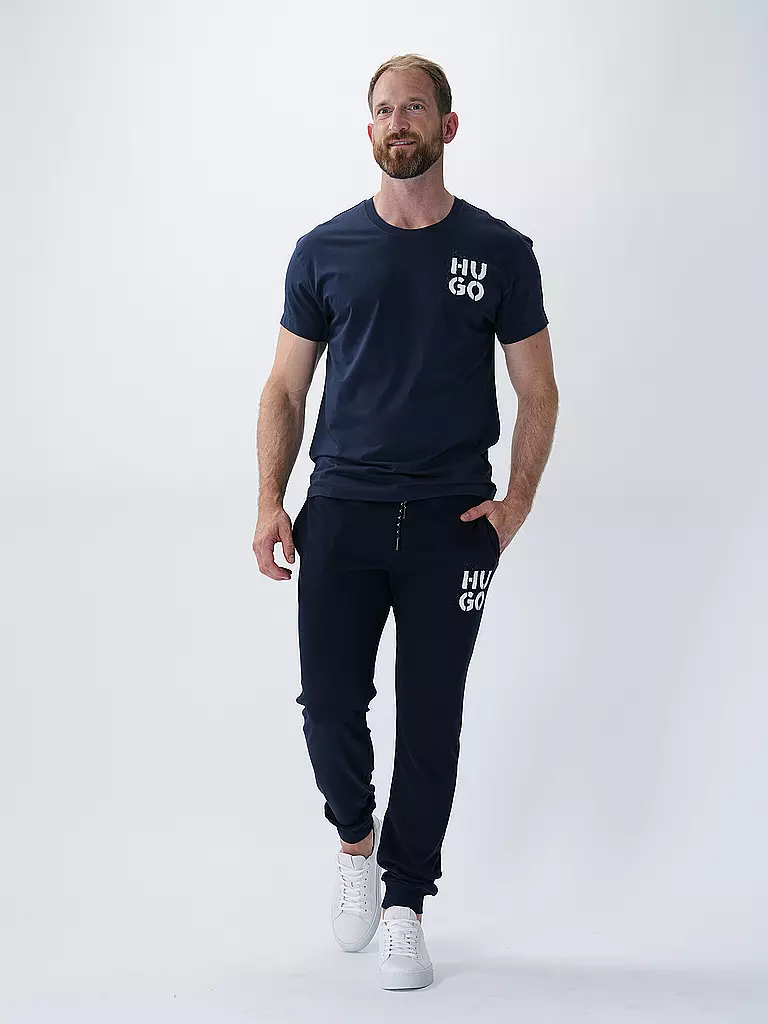 HUGO | Loungewear T-Shirt | blau