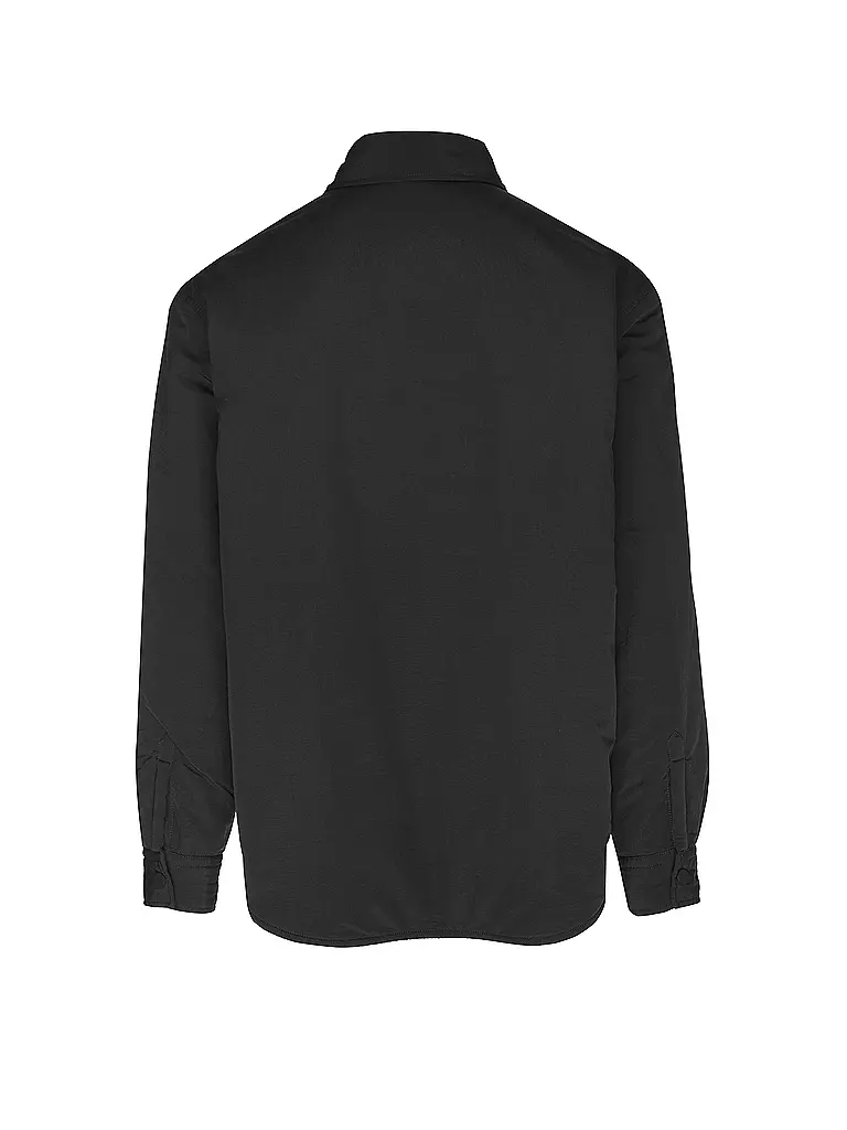 HUGO | Overshirt ELLIOSE | schwarz