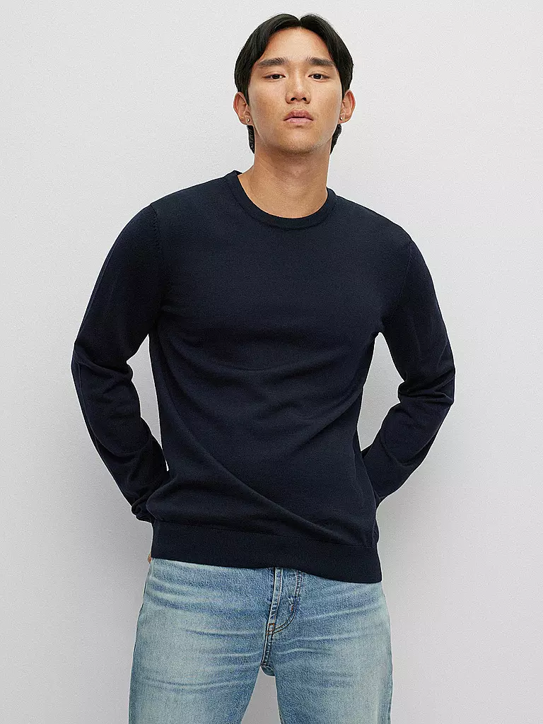 HUGO | Pullover CERDIC | dunkelblau