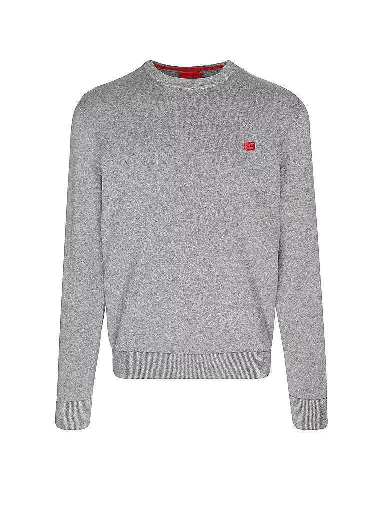 HUGO | Pullover SAN CASSIUS | grau