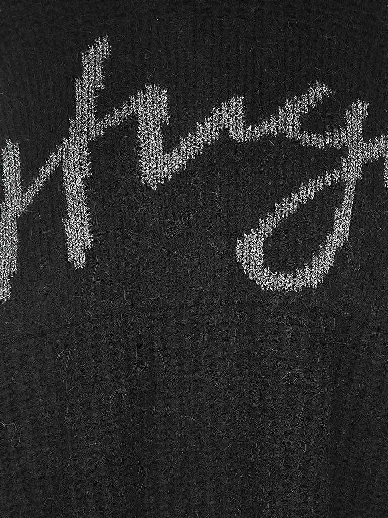 HUGO | Pullover SLOGUESSY | schwarz