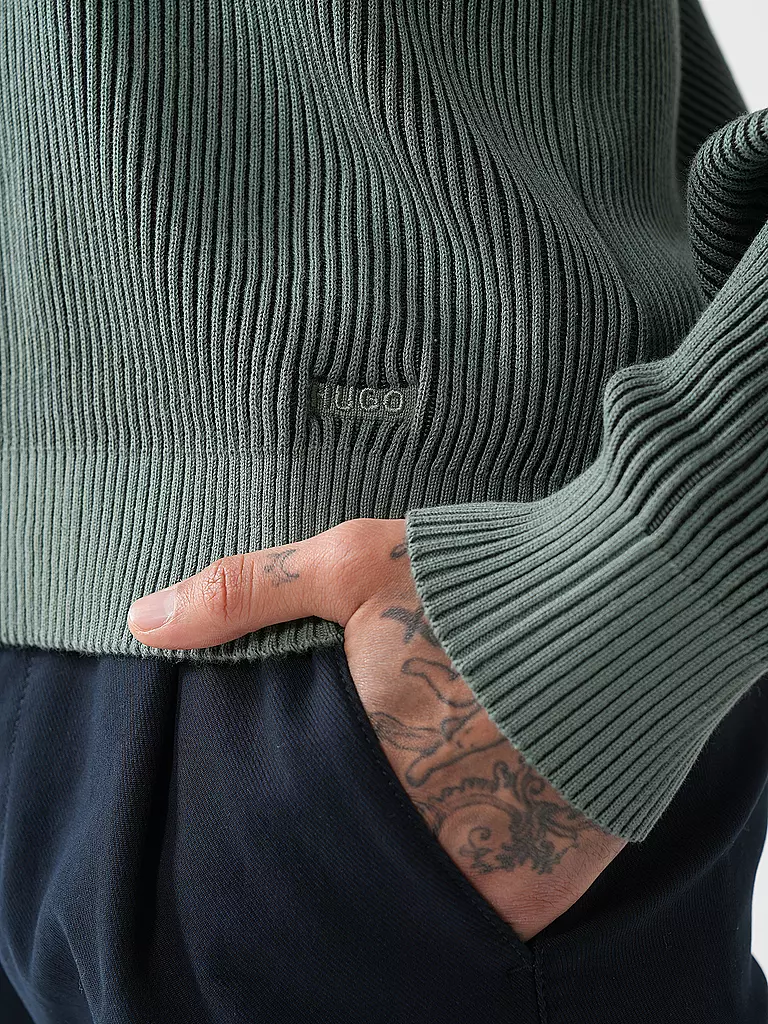 HUGO | Pullover | hellgrün