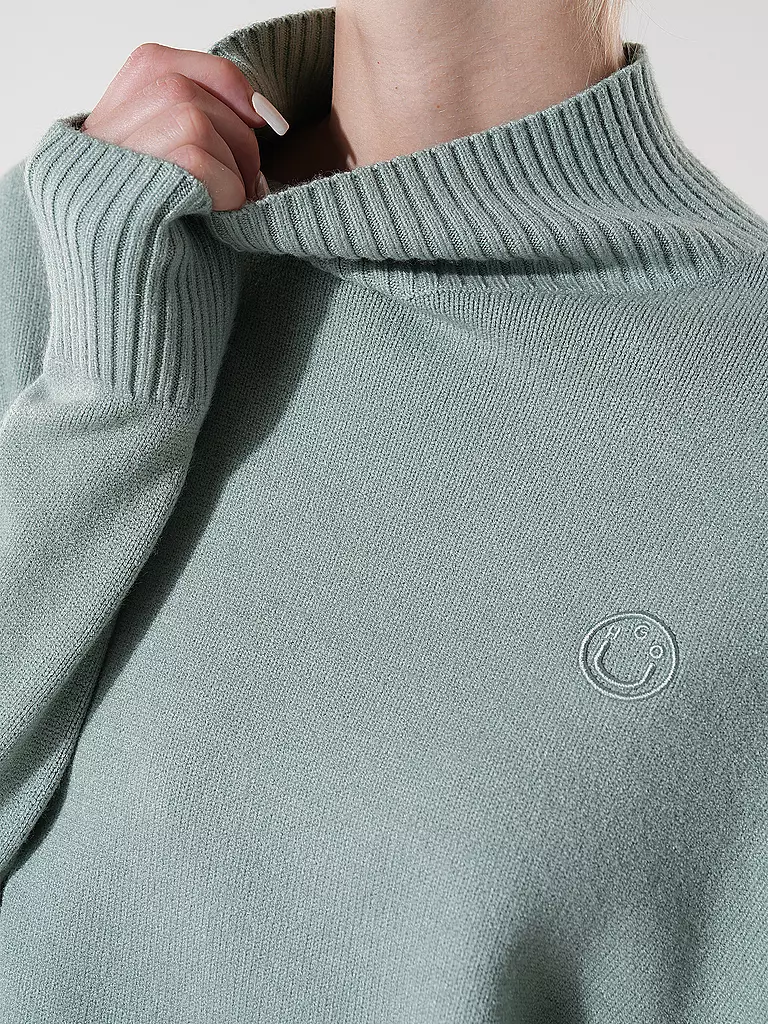 HUGO | Rollkragenpullover  | grün