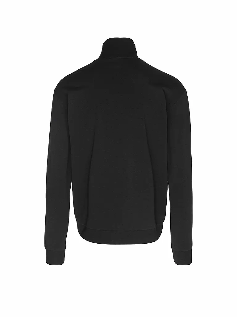 HUGO | Sweatjacke LAZE | schwarz