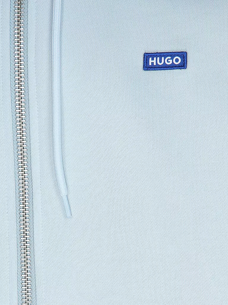 HUGO | Sweatjacke NADARASI | hellblau