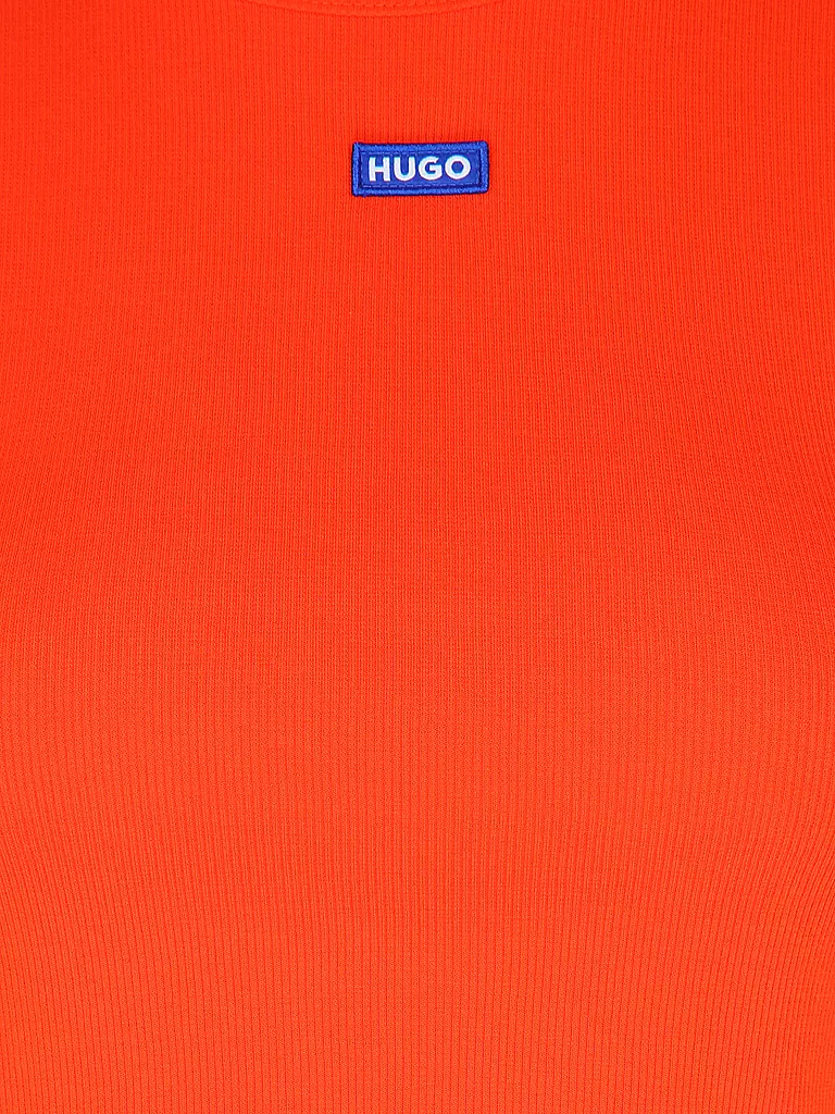 HUGO | T-Shirt Cropped Fit | orange