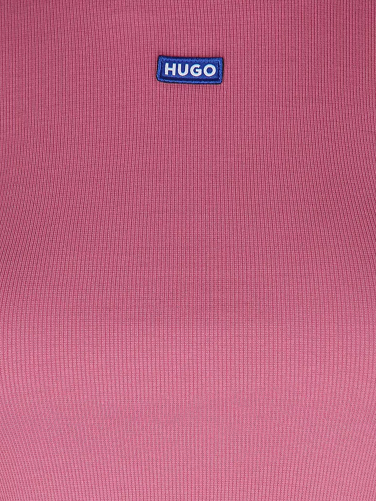 HUGO | T-Shirt Cropped Fit | rosa