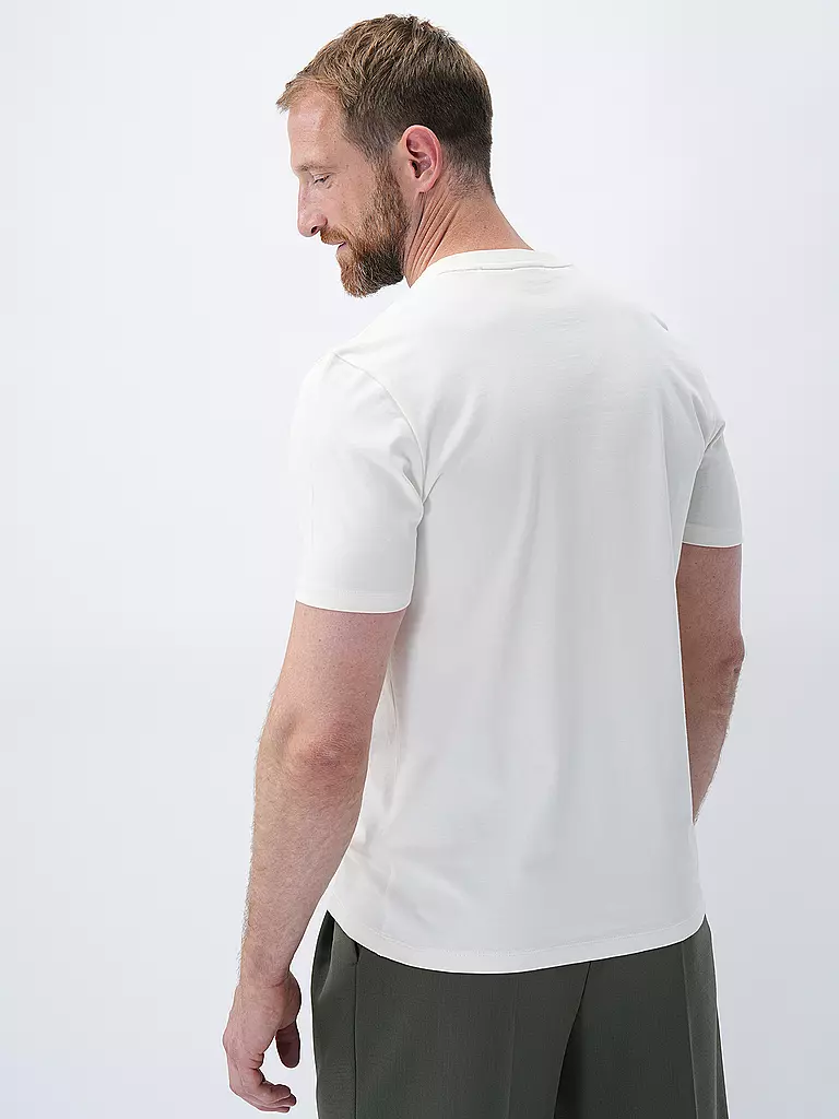 HUGO | T-Shirt DAQERIO | creme