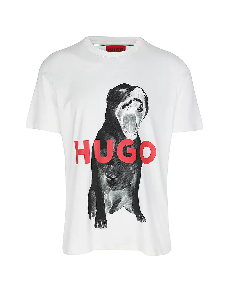 HUGO | T-Shirt DAYAKING | weiss