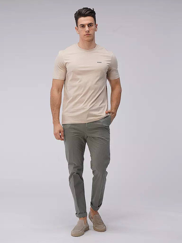 HUGO | T-Shirt DERO | beige