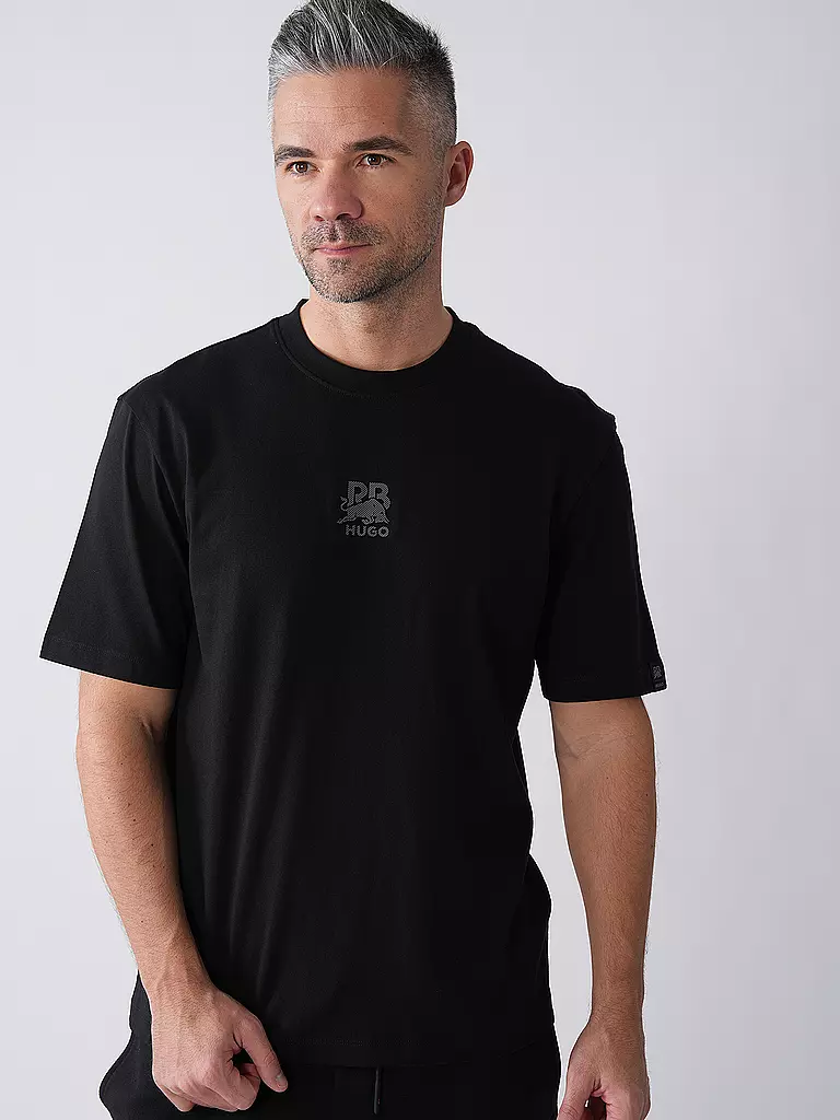 HUGO | T-Shirt HUGO x RB | schwarz